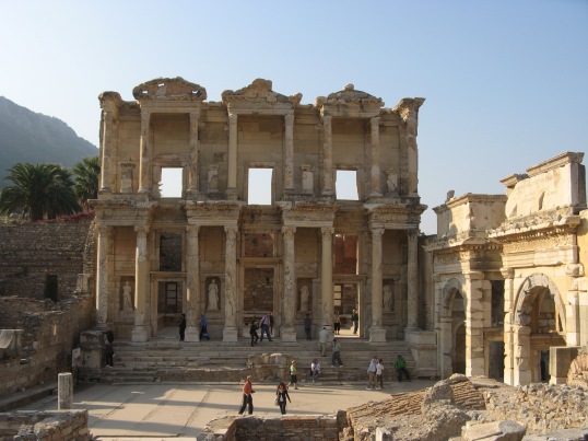 Fachada de la Biblioteca de Celso en Éfeso (S.II dC)